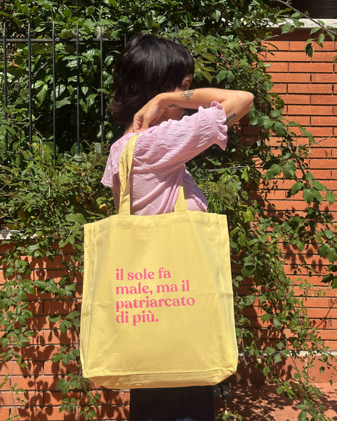 La maxi bag Il sole fa male