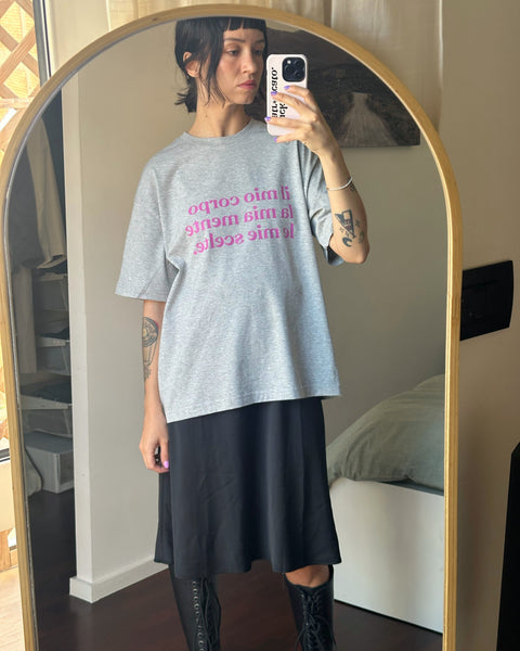 La t-shirt Il mio corpo