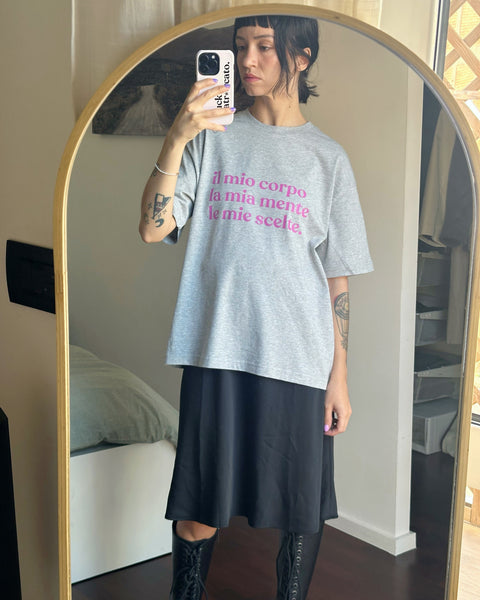 La t-shirt Il mio corpo