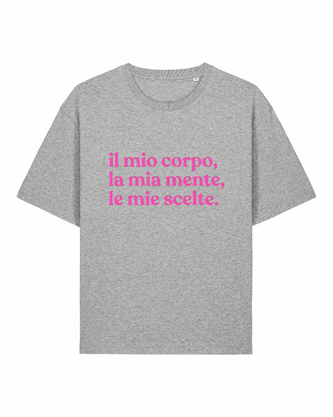 La t-shirt Il mio corpo