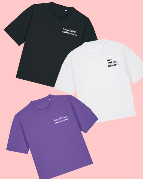 La t-shirtina - scegli il tuo slogan