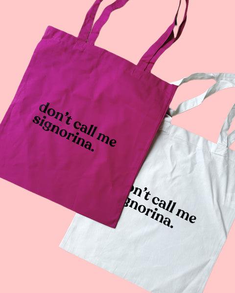 La tote bag Signorina