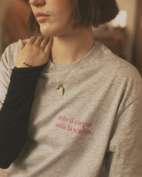 La t-shirt "mio il corpo"