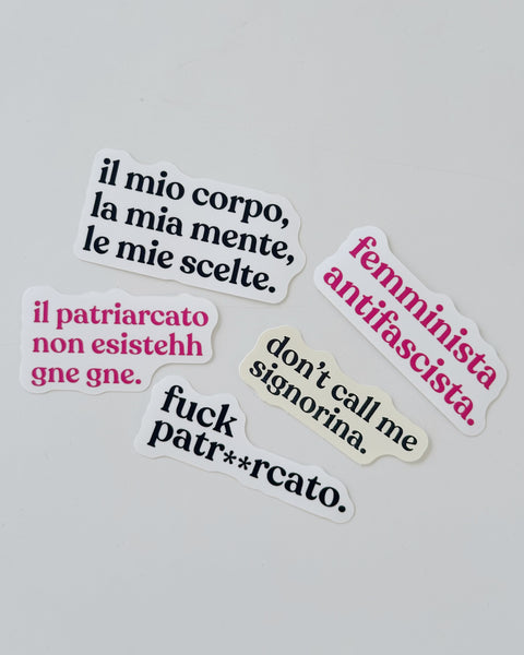 Gli adesivi