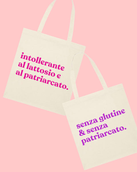La tote bag intolleranze