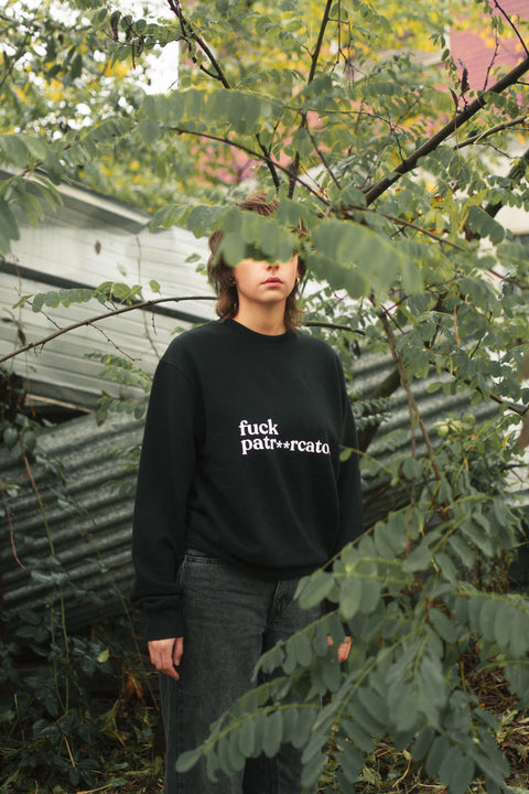 La felpa Censored lunga