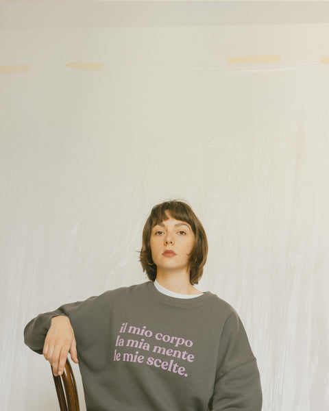 La felpa il mio corpo